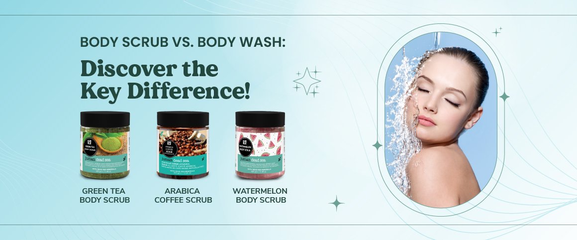 Body wash v body scrub