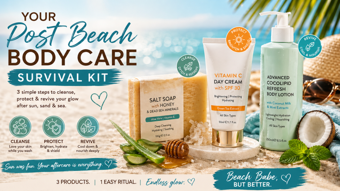 Your Post Beach Body Care Survival Kit