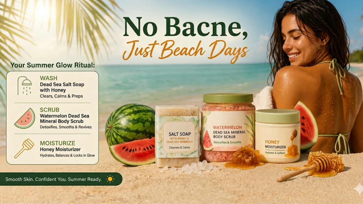 No Bacne, Just Beach Days