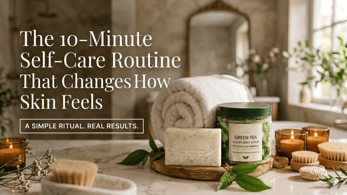 The 10 Minute Self Care Routine That Changes How Your Skin Feels