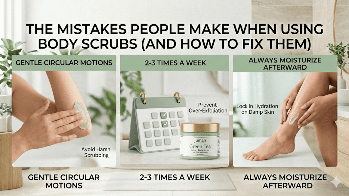 The Mistakes People Make When Using Body Scrubs (And How to Fix Them)