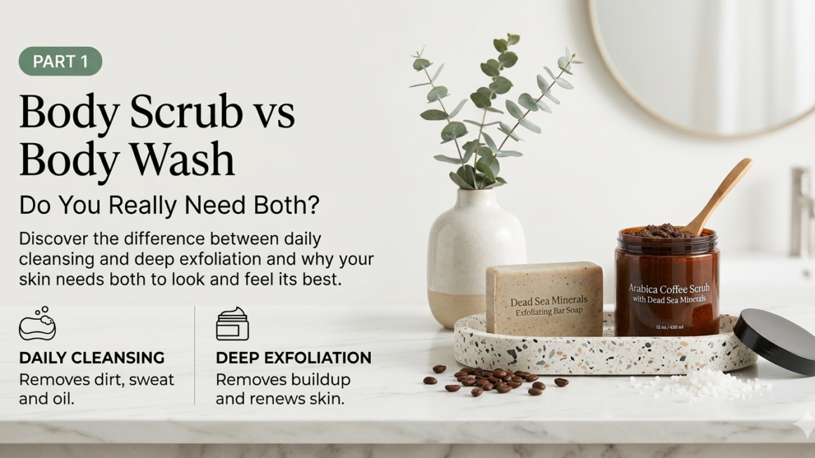 PART 1: Body Scrub vs Body Wash — Do You Really Need Both?