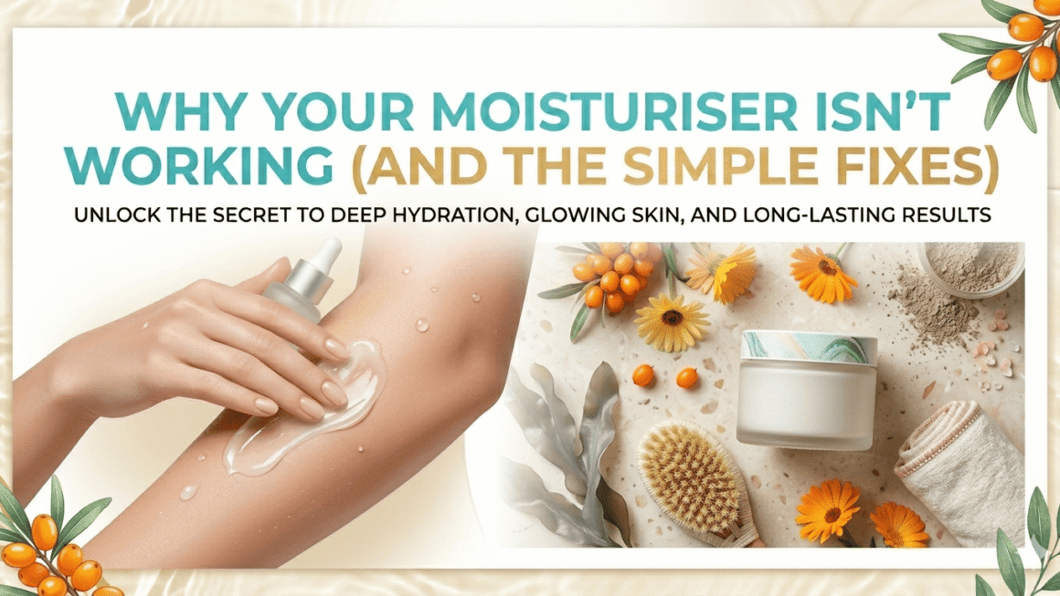 Why Your Moisturiser May Not Be Working as Well as You Think