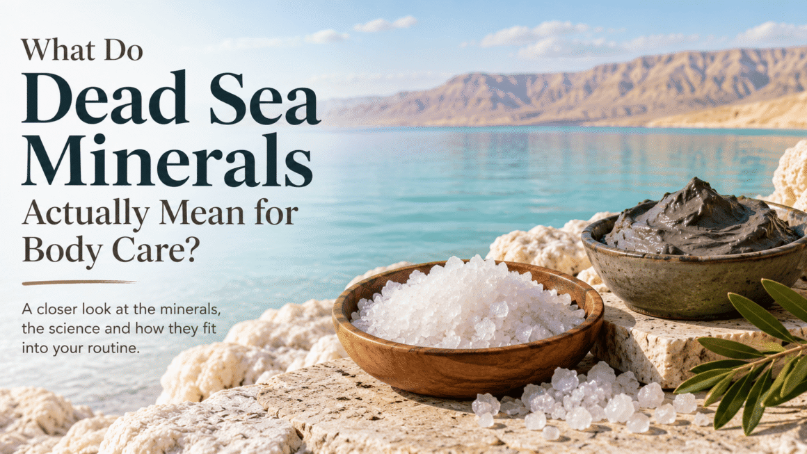 What Do Dead Sea Minerals Actually Mean for Body Care?